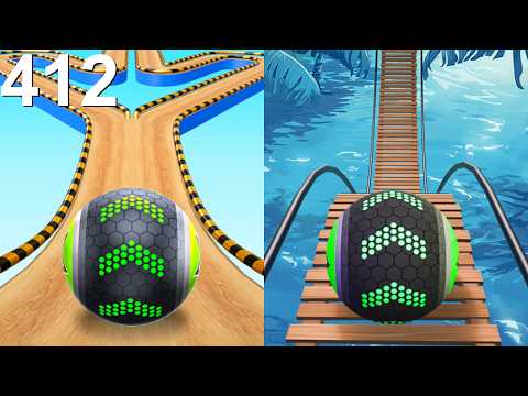Going Balls Speedrun, Funny Fails Vs Challenge, Portal Run, Race, Level Android, iOS Gameplay 412