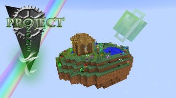 Minecraft Mods Project Ozone - OP ADVENTURE [E01] (Modded HQM Sky Block)