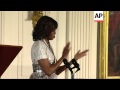 First Lady Michelle Obama hosted a belated Mother