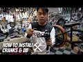 How To Install Cranks & Bottom Brackets - BMX