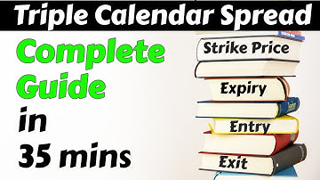 Complete Guide - Triple Calendar Strategy | Beginners Guide for Weekly Income | Best Option Strategy