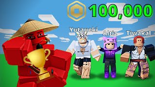 We WON a $1,000 Roblox Bedwars TOURNAMENT!