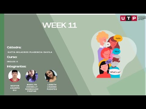 week 11 - YouTube