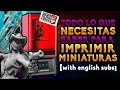 Imprimiendo miniaturas con Elegoo Mars