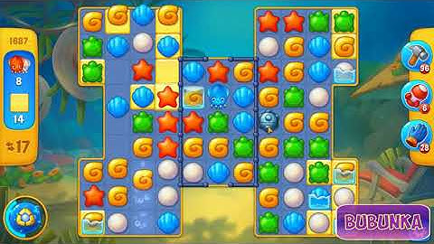 Fishdom level 1687 HD