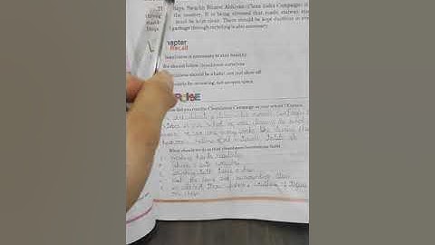 Class-5 EVS Chapter-4 clean together revision-5