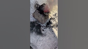 Sticky bomb experiment 💣 🔥 #shorts  #science #experiment #fire #easy #diy