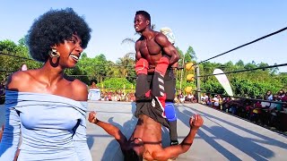 SGW Wrestling: Girl Power! WrestleMania Martin Porno Squeezed by a Girl! slim Pally screenshot 5