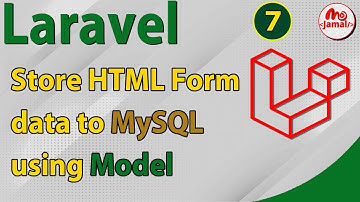 HTML Form to MySQL with Laravel Model |  model in laravel in Hindi | Laravel सीखिए हिंदी में