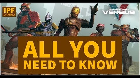 Modern Combat Versus - All you need to know