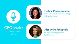 Datos Prabha Parameswaran, Colgate-Palmolive | SparkOptimus CEO stories | Interview summary Guía
