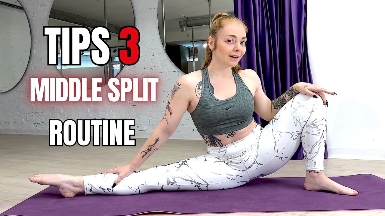 Middle Stretch Middle Split Stretch Routine – Deep Inner Thigh Flexibility Training ...