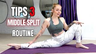 Middle Split Stretch Routine Deep Inner Thigh Flexibility Training 4K