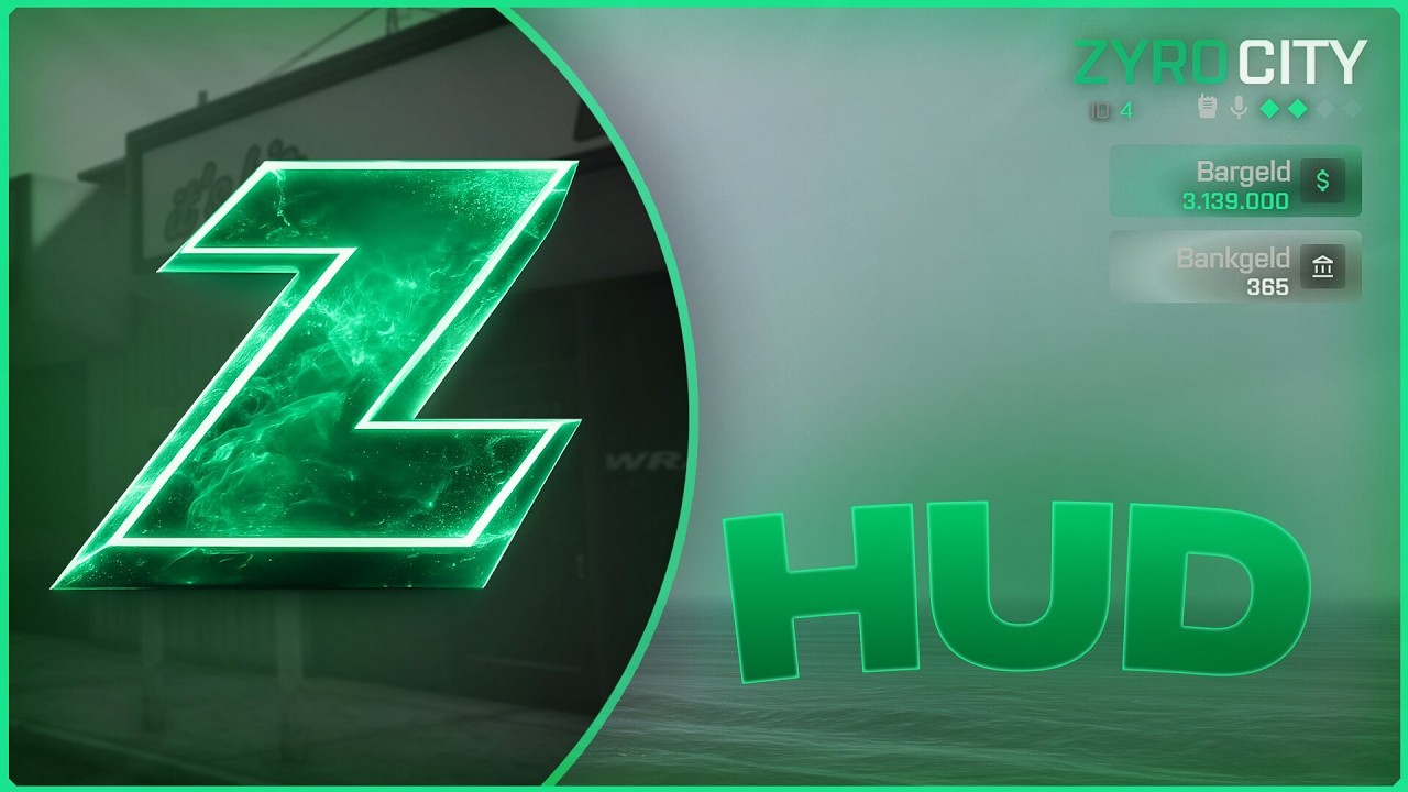 The best Hud Script!  | zyro-hud [ FiveM - ESX ]