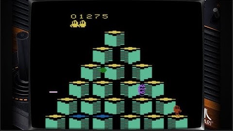 When a bad video game is JUST good enough: Q*Bert Atari 2600 Style