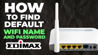 Default WiFi Password and Name for Edimax router screenshot 3