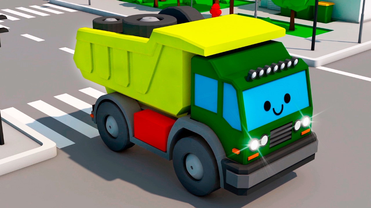 Trucks Colors for Babies Learn Cars & Learning Educational Video