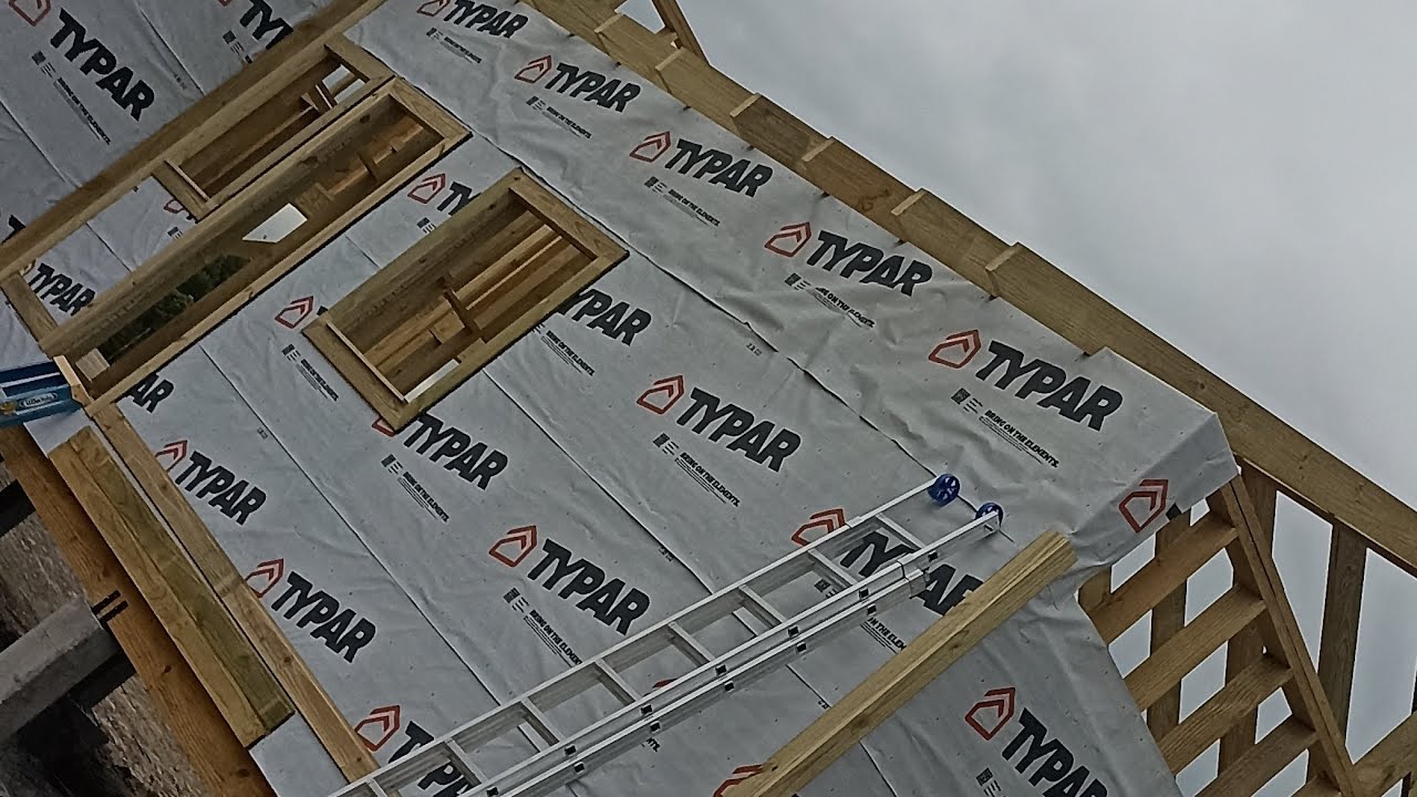 construindo uma casa em Wood Frame sozinho 🇧🇷