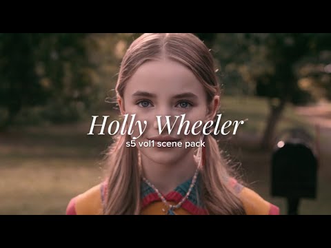 مجموعة مشاهد هولي ويلر أشياء غريبة الموسم الخامس المجلد الأول