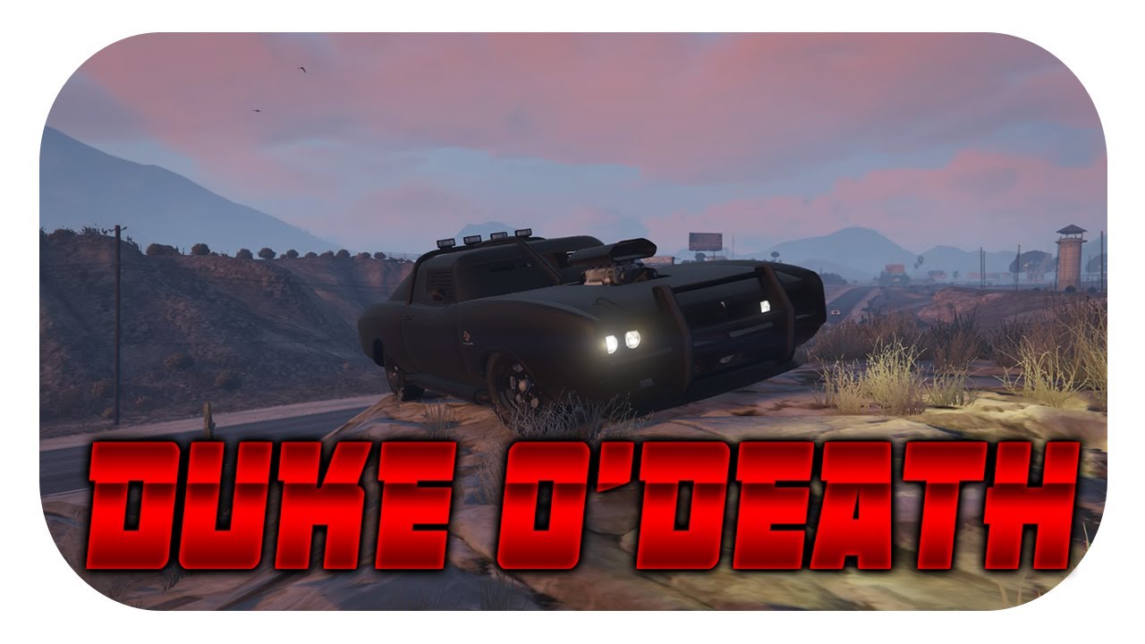 COMO CONSEGUIR EL DUKE O DEATH GTA V YouTube 