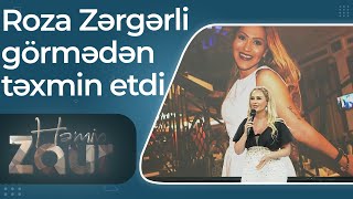 Roza Zərgərli Rəqsanəni Pulgir Və Qeybətcil Adlandırdı Həmin Zaur