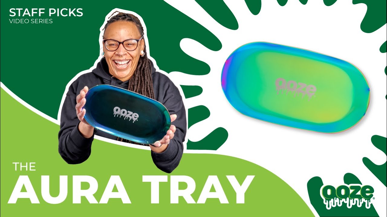 Ooze Aura Rolling Tray: Staff Pick