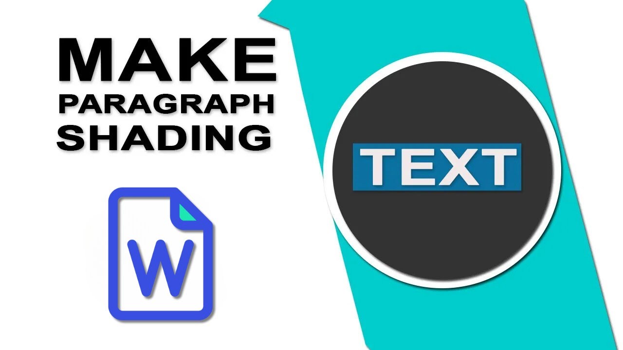 How to Make Paragraph Shading in Word File