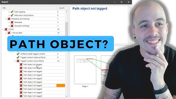 Path Object not tagged | Adobe Acrobat Pro DC