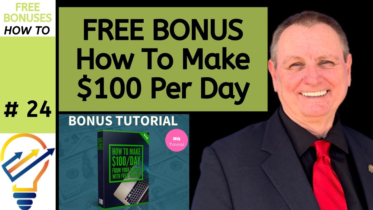 Legit Ways To Make Money Online ; Free Bonus #24 Make Money And Passive