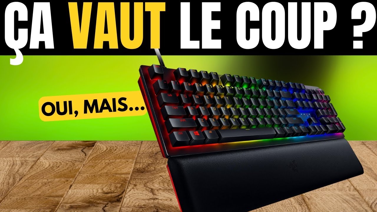 Razer Huntsman V2 (Switches Analog) Clavier Gamer