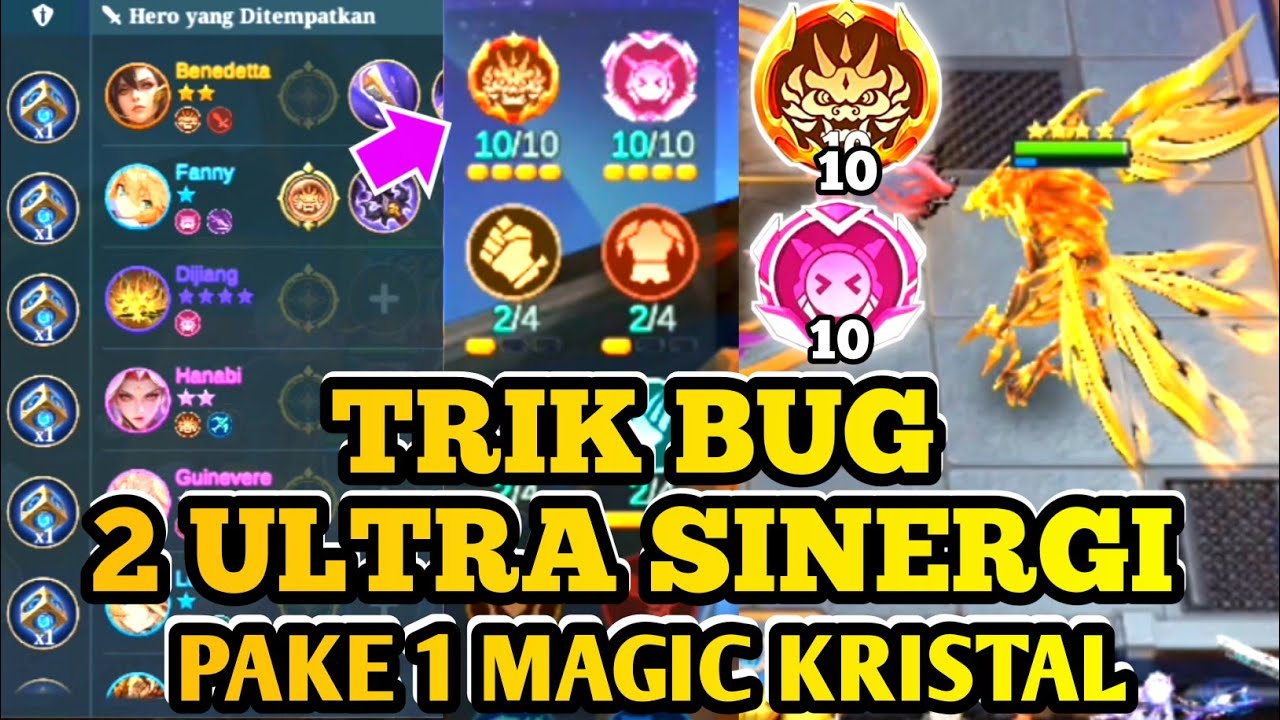 TRIK BUG COMMANDER LOUYI 2 ULTRA SINERGI AKTIF 10 SOUL VESSEL 10 ASPIRANT PAKE 1 MAGIC KRISTAL|MCGG 