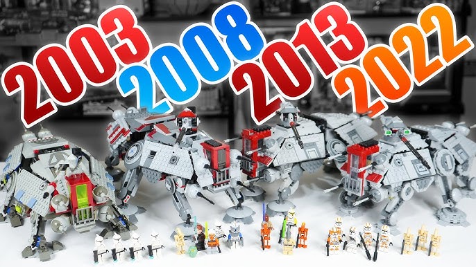 LEGO Star Wars AT-TE Walker 75337 Poseable Toy, Revenge of the Sith Set,  Gift for Kids with 3 212th Clone Troopers, Dwarf Spider & Battle Droid  Figures 