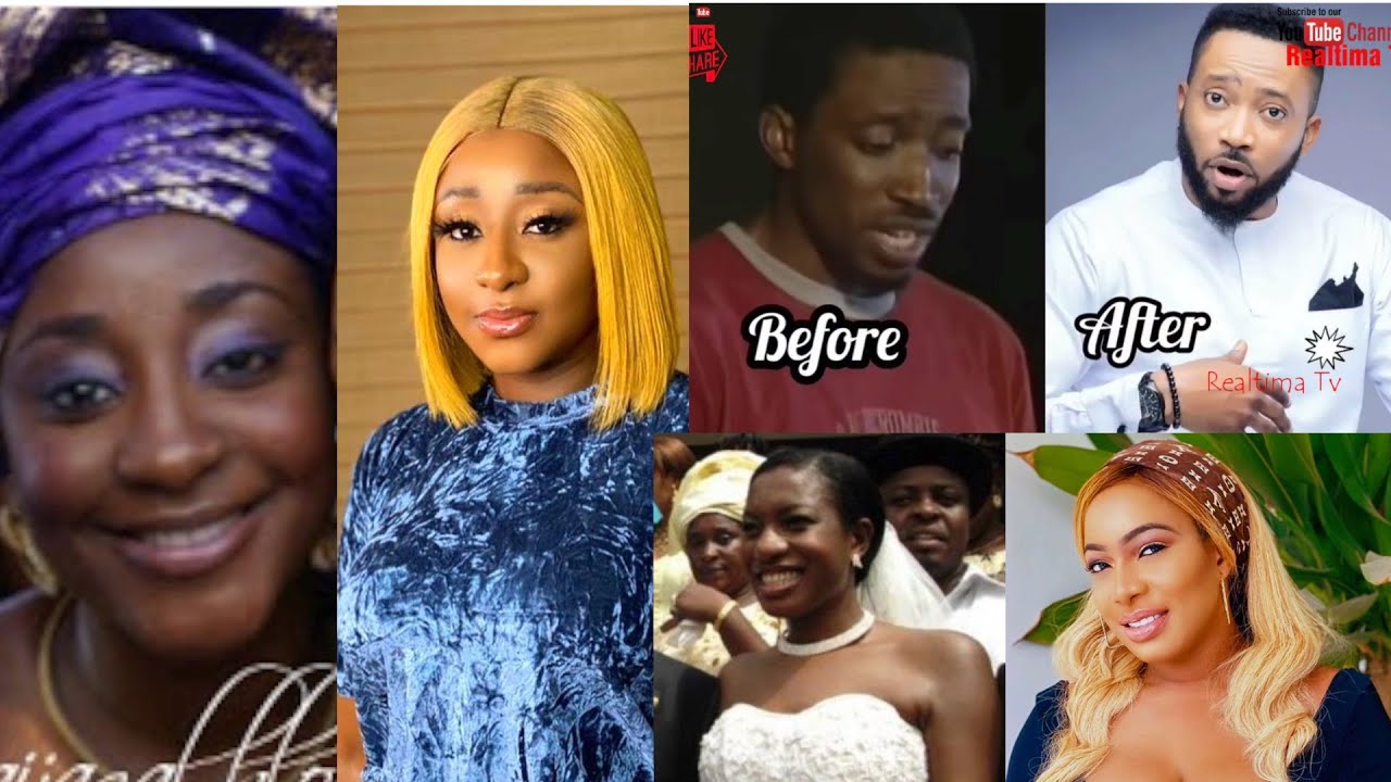 10 Nigerian Celebrities Who Used to be Dark Skin, What Happened? - YouTube