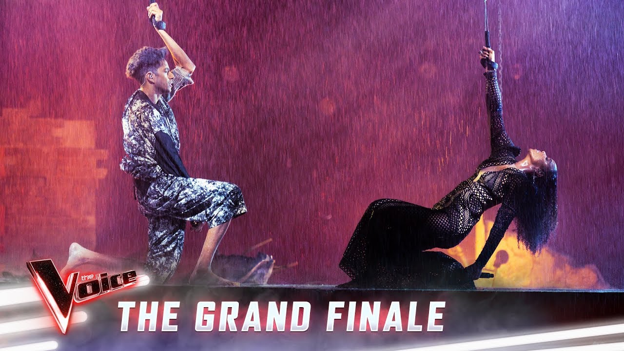 The Grand Finale Kelly Rowland and Zeek Power sing Earth Song  The Voice Australia 2019