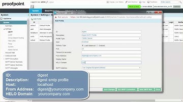 Proofpoint Tutorial   Customizing Your Email Digest