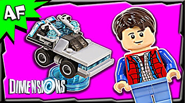 Lego Dimensions Back To The Future Level Pack 3-in-1 Build Review 71201