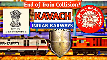 Railway anti collision system|kavach|Indian railways|