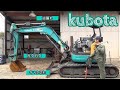 【kubota】油圧ミニバックホウU-40-6を修理して復元します。