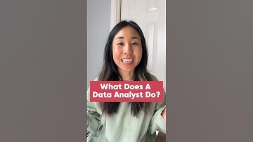 What Does A Data Analyst Do?