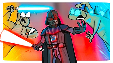 TRIANGLE vs MONKEY vs DARTH VADER!  - Part 35 #godzilla #kong