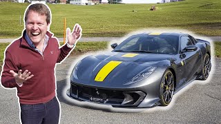 The Most DESIRABLE Ferrari RIGHT NOW! My FIRST DRIVE in the 812 Competizione