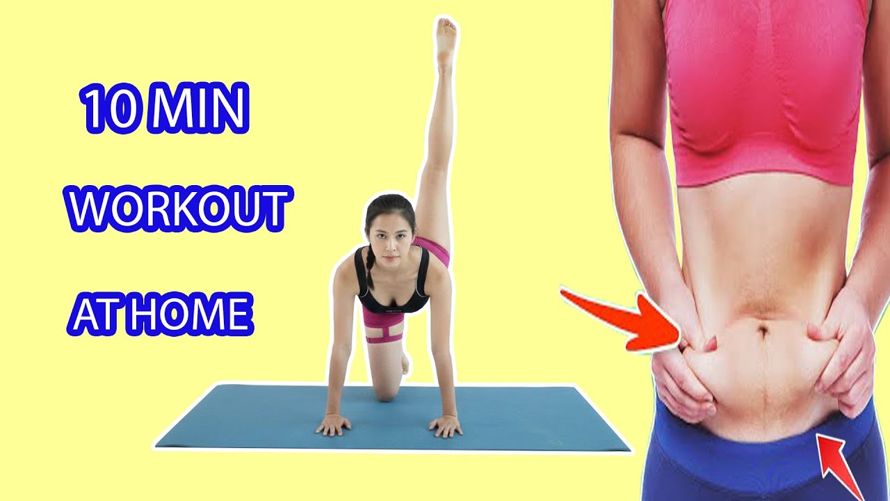 10-минутная экстремальная тренировка пресса 🔥 Сжигание всего корпуса | Без спортзала и оборудования