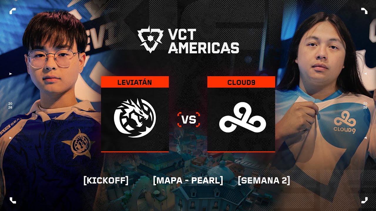 LEV vs C9 — VCT Americas Kickoff — Semana 2 Día 2 — Mapa 1