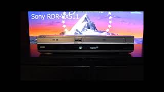 Sony RDR VX511 DVD/VHS Combo Player/Recorder - function check - 10/11/2021