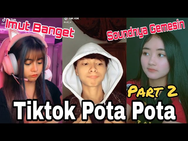 Tiktok Pota Pota | Tiktok Viral | Imut Banget #part2 class=