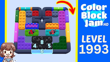 Color Block Jam Level 1051 (1993) Solution Walkthrough