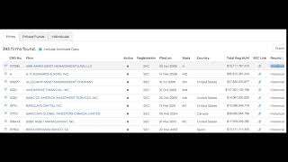 Form ADV Explorer - Archived Firms