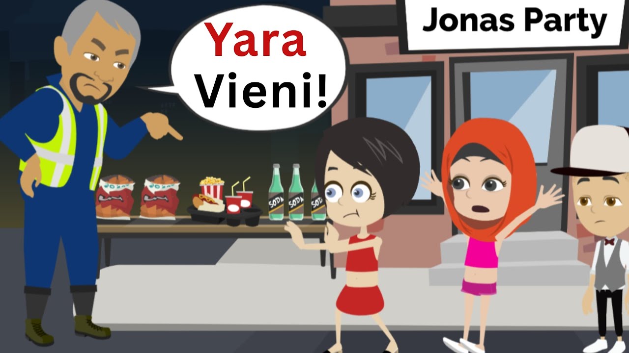 La festa di Lisa e Yara! - Movie in Italian (Dialogo Avventura) - ENG SUB