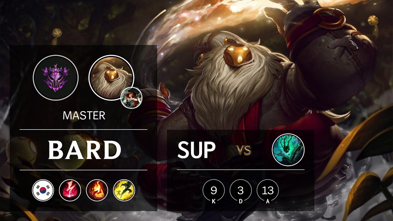 Bard Support vs Thresh - KR Master Patch 9.20