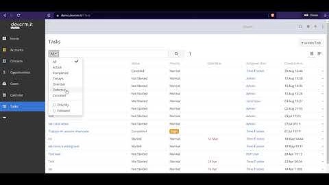 How to create and remove individual filters in EspoCRM?